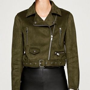 Zara suede jacket